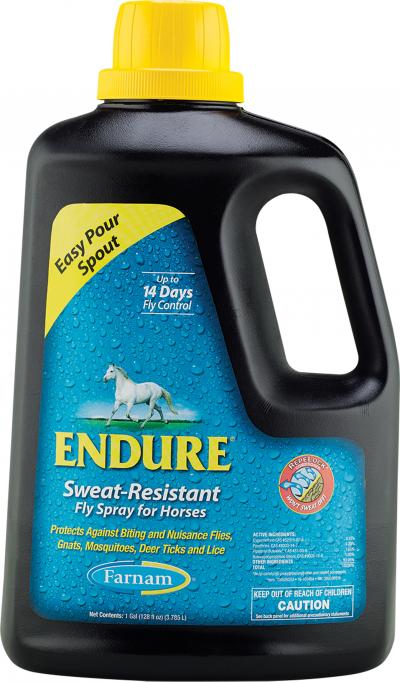 Endure Sweat-Resistance Fly Spray for Horses - Gallon