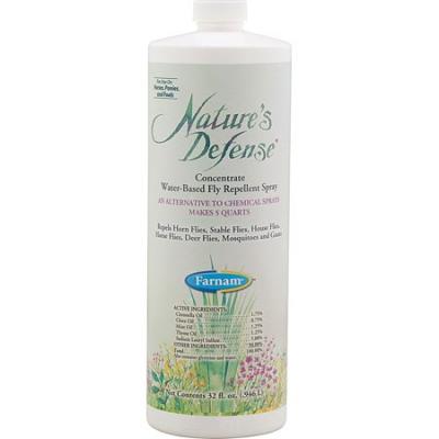 Natures Defense Water-Based Fly Repellent Spray - 32 oz