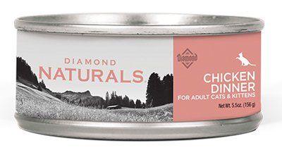 Diamond Naturals Chicken Dinner Canned Cat Food 5.5oz