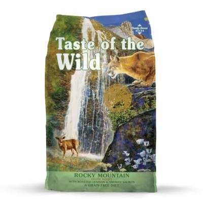 Taste of the Wild Rocky Mountain Grain-Free Dry Cat Food 5lb