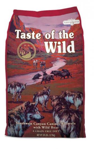 Taste of the Wild Grain-Free Southwest Canyon Dry Dog Food 28lb