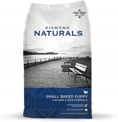 Diamond Naturals Small Breed Puppy Chicken & Rice Dry Dog Food 18lb