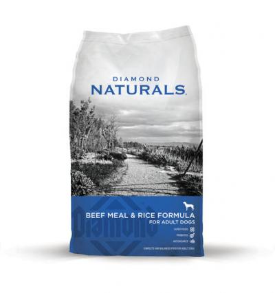 Diamond Naturals Beef Meal & Rice Adult Dry Dog Food 40lb