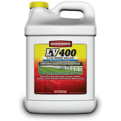 "Gordons LV 400 2,4-D Concentrate Weed Killer Solvent Free 2.5GAL  "