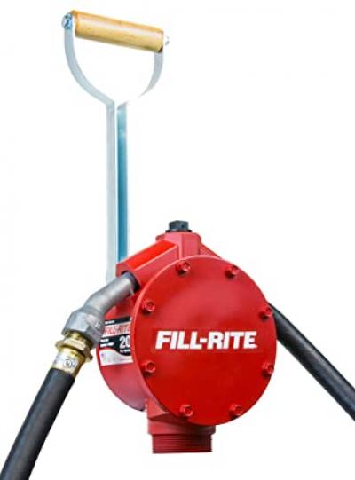 Fill-Rite Piston Hand Pump w/Hose & Nozzle Heavy Duty