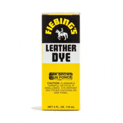 Fiebing's Dark Brown Leather Dye 4oz