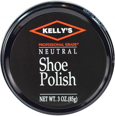 Kelly's Professional Grade Neutral Shoe Polish 3oz