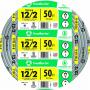 12-2 UF Gray Solid Wire w/Ground 50ft