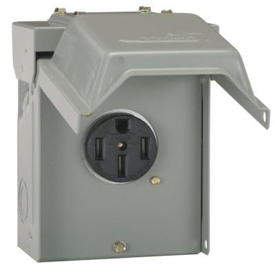 50Amp 4Wire Outdoor Power Outlet