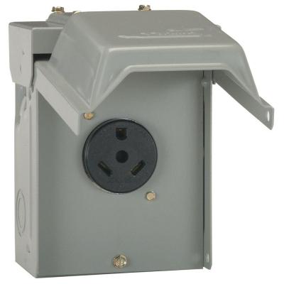 30Amp RV Outdoor Power Outlet