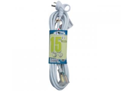 Conntek 15ft 16/3 I-PLUG Lighted White Extension Cord