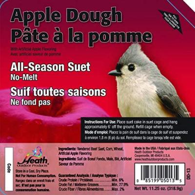 Suet Apple Dough Bird Treat 11.25oz