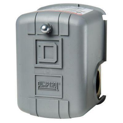 Square D Pumptrol Well Pump Water Pressure Switch  20/40 psi