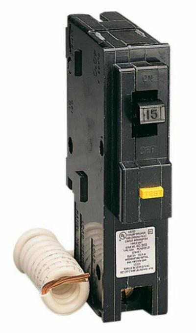 Square D Homeline 15 Amp Circuit Breaker