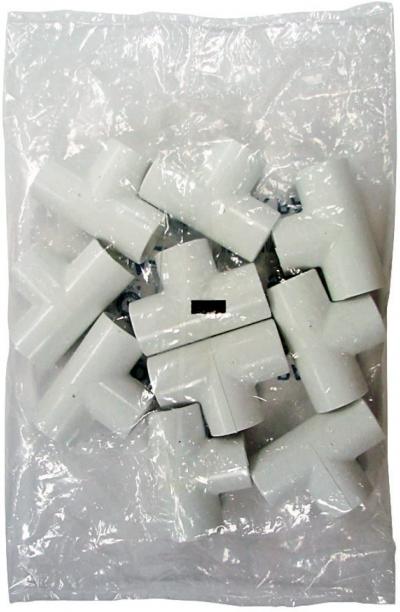 Mueller 1/2in PVC Tee 10pk