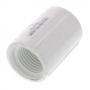 Mueller 1/2in Threaded PVC Coupling