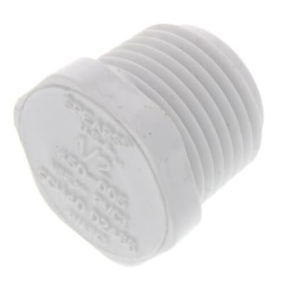 Mueller 1/2in PVC Male Plug