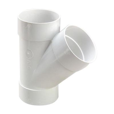 Mueller 4in 45 Sewer & Drain PVC Wye