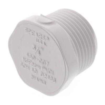 Mueller 3/4in PVC Male Plug