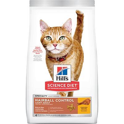 Adult Hairball Control Light Dry Cat Food 7lb