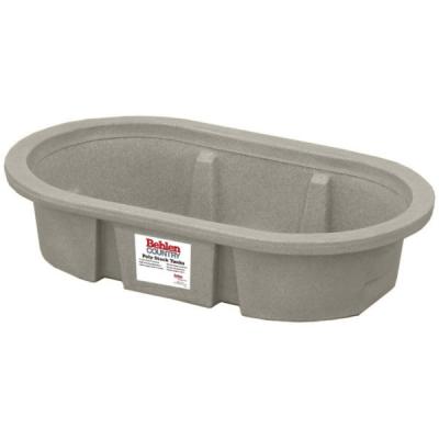Behlen Country 2X1X4 Poly Round End Sheep Tank (approx. 50 Gallons)