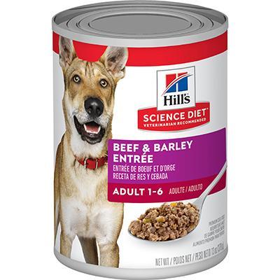 Adult Beef & Barley Entrée Canned Dog Food 13oz