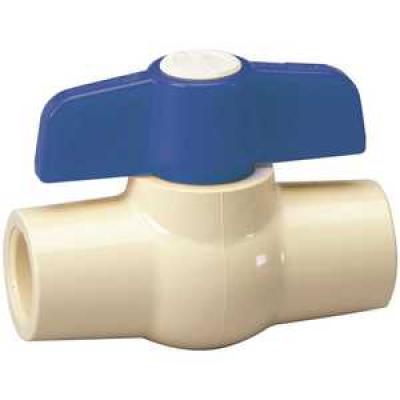 King Brothers Industries 1/2in CPVC Slip Joint Ball Valve
