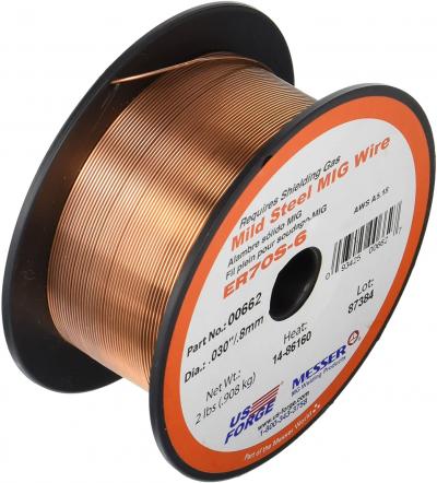 US Forge .030 70S-6 Mild Steel MIG Welding Wire 2lb