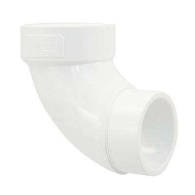 Mueller 4in 90-Degree PVC DWV Street Elbow