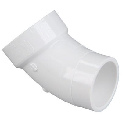 Mueller 4in 45-Degree PVC DWV Street Elbow