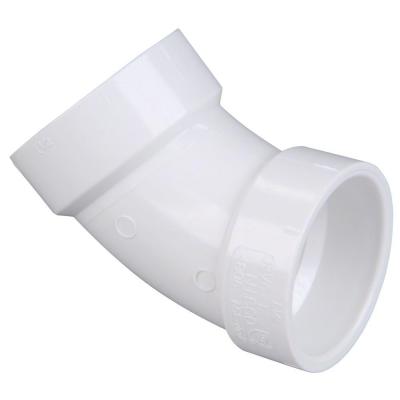 Mueller 4in 45-Degree PVC DWV Elbow