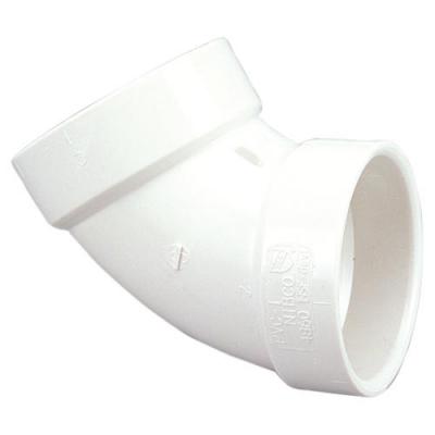 Mueller 3in 60-Degree PVC DWV Elbow