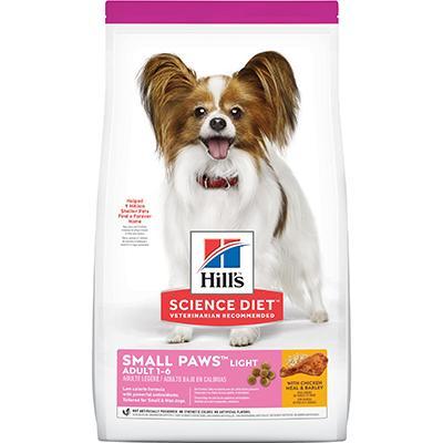 Adult Small Paws Light Dry Dog Food 4.5lb