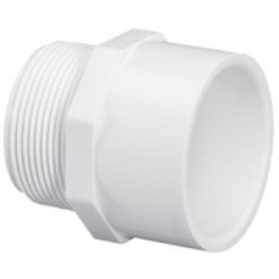 Mueller 2in PVC DWV Male Adapter