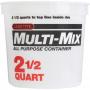 Leaktite 2-1/2Qt Mixing Container