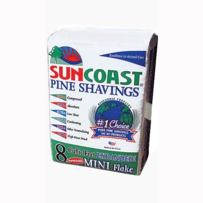 Sun Coast 8CUFT Mini Flake Pine Shavings