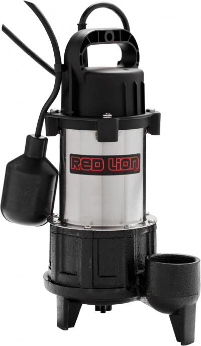 Red Lion 1HP Premium Submersible Stainless Steel Sump Pump