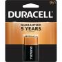 Duracell Coppertop 9V Alkaline Battery 1pk