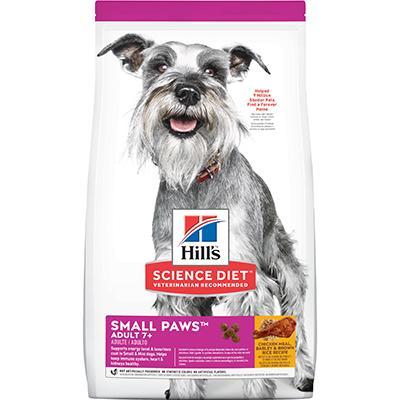 Adult 7+ Small & Toy Breed Dry Dog Food 4.5lb