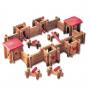 Roy Toy Classic Fort Playset in Canister 140pc